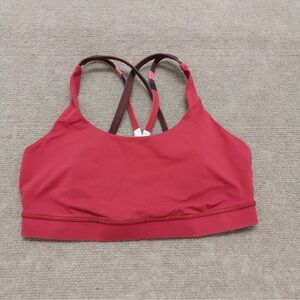 Lululemon Womens Size 8 Purple Crossback Sports Bra